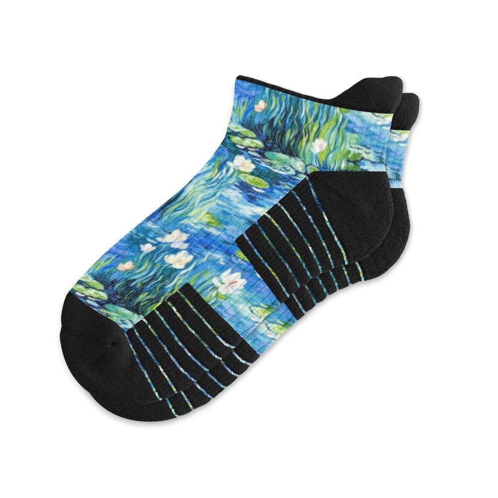 Water Lily Ankle Compression Socks